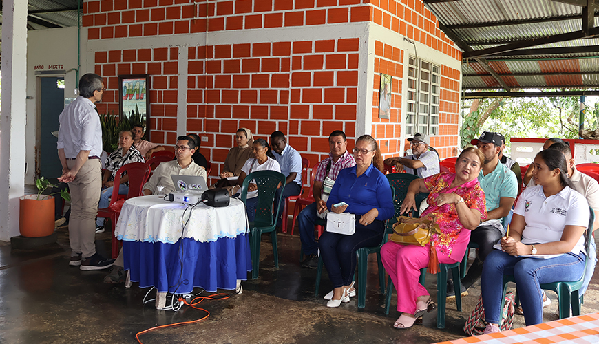 The training process for the local chapters in Solano took place at the Mirador del Río