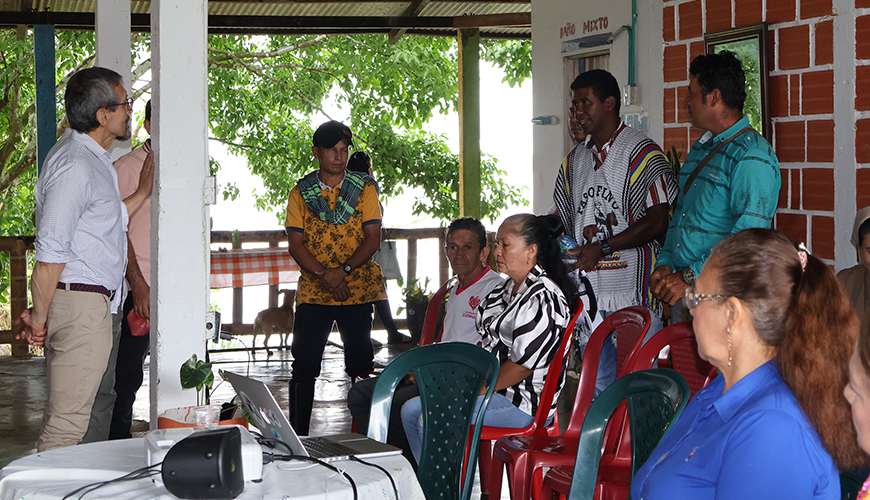 Thirty-five leaders from Solano, Puerto Tejada, and Campoalegre were trained.