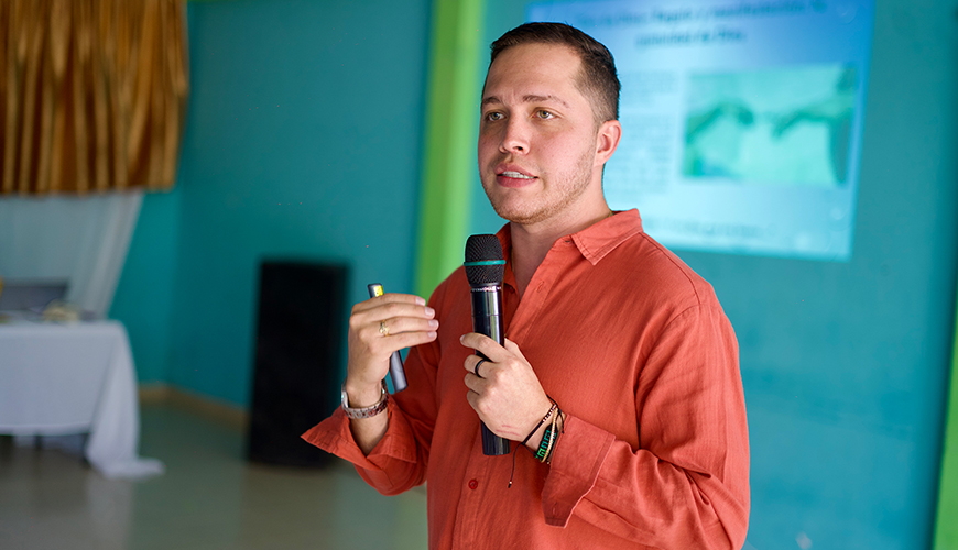 Juan Felipe Martínez, executive secretary of REPAM Colombia.