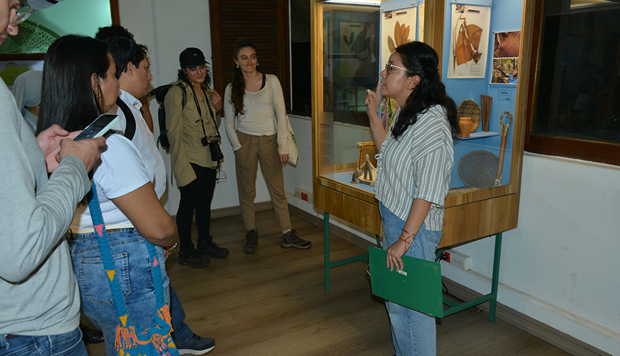 Biophilia Exhibition at the Sinchi Institute, in San José del Guavaire